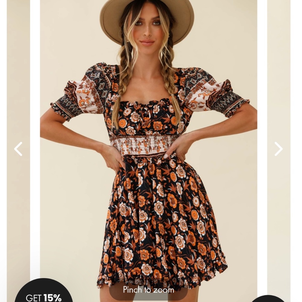 Selfie Leslie summer in Paris black multi dress